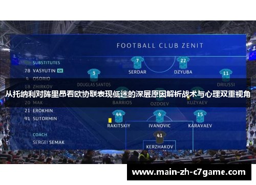 从托纳利对阵里昂看欧协联表现低迷的深层原因解析战术与心理双重视角