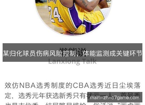 某归化球员伤病风险控制,体能监测成关键环节 某归化球员伤病风险控制,体能监测成关键环节